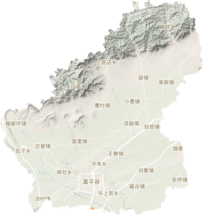 富平县最新地图解读与观点阐述
